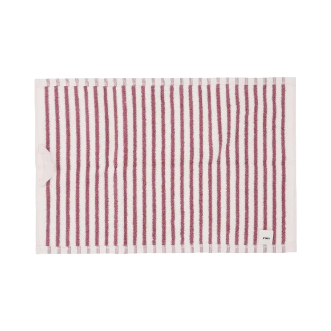 테클라 테리 타월 쉐이디드 핑크 스트라이프(Tekla Terry Towel Shaded Pink Stripes) - 2