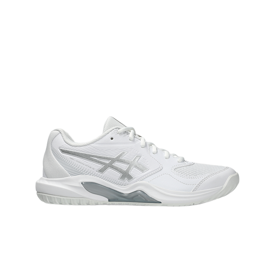 1042A316-101 (W) Asics Gel-Dedicate 9 White Pure Silver