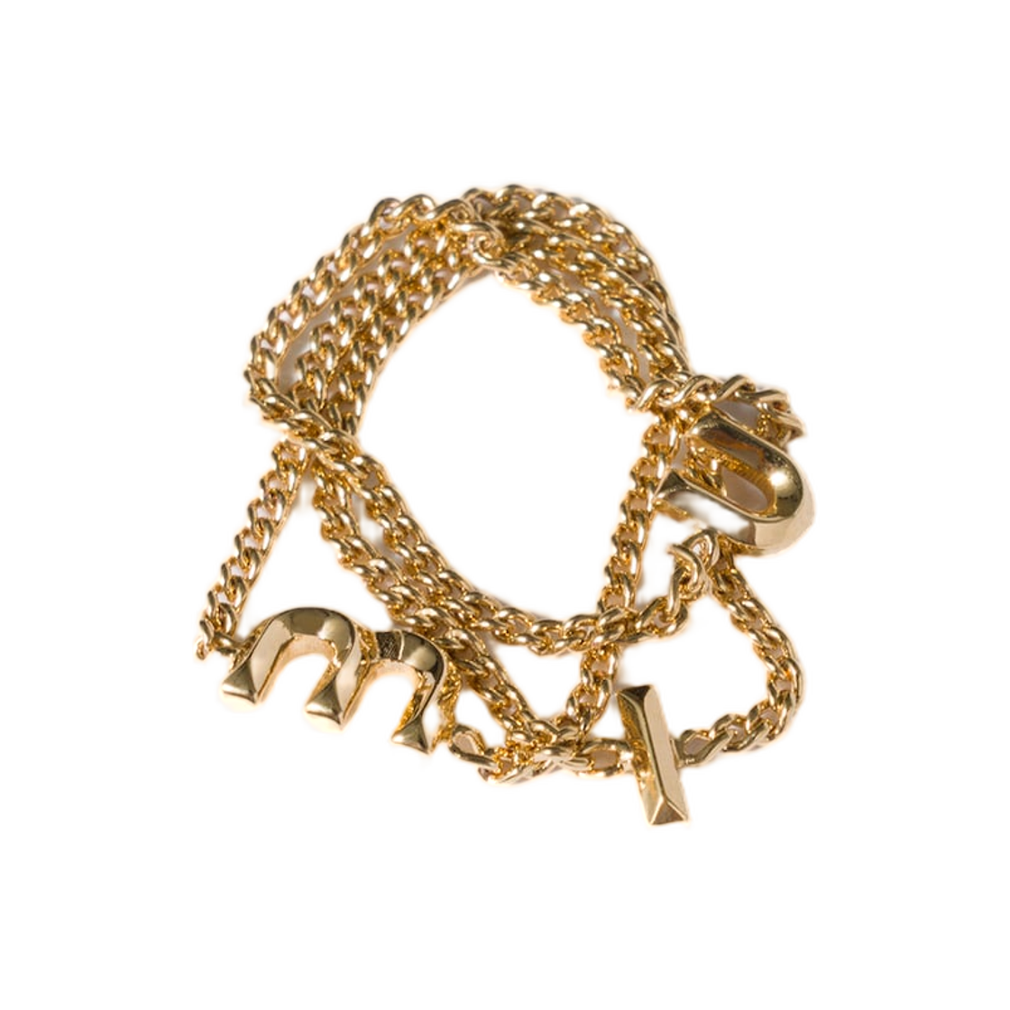 5IA098-2G9R-F0056 Miu Miu Metal Ring Gold
