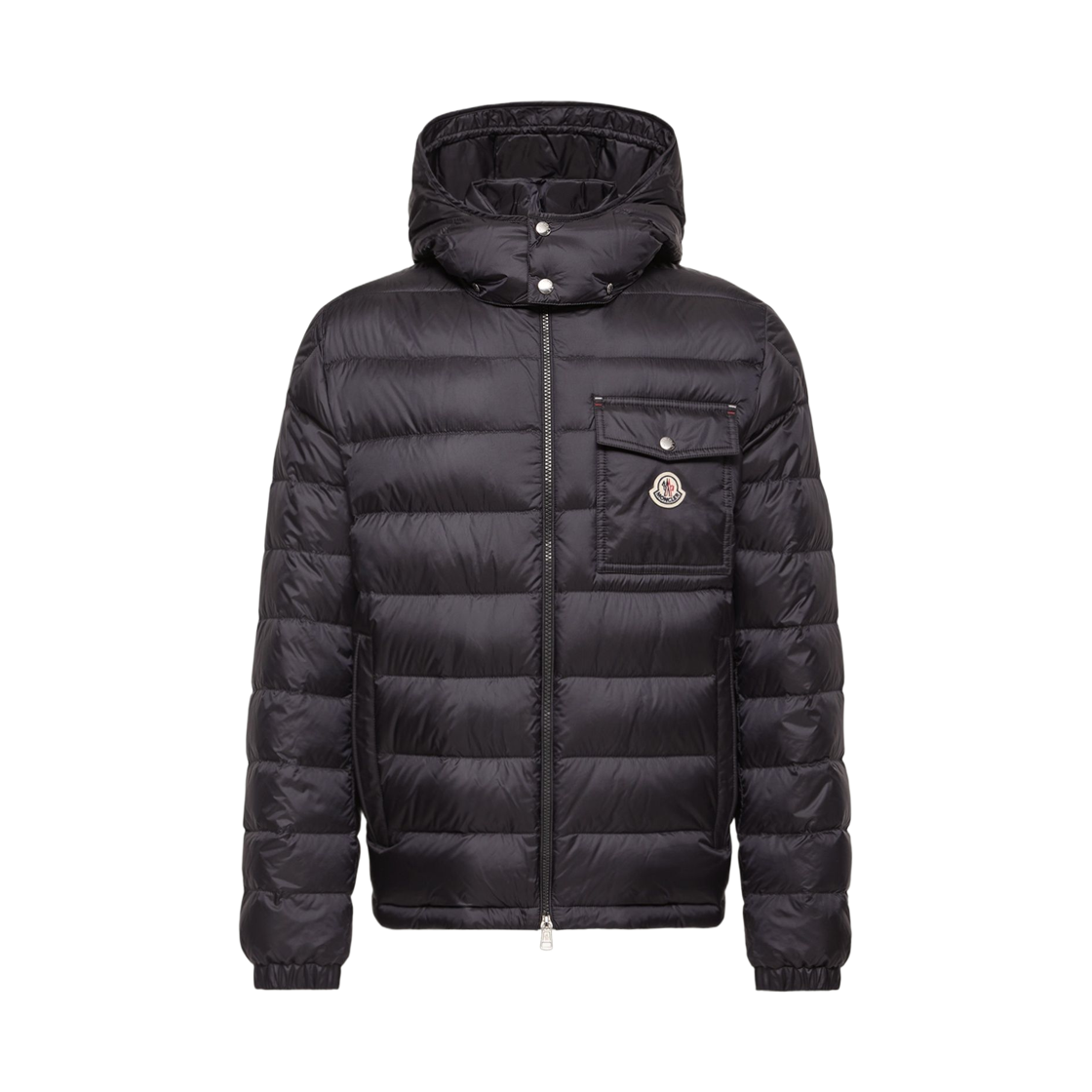 L2-091-1A00004-599Q0-780 Moncler Verith Hooded Short Down Jacket Dark Blue - 26FW