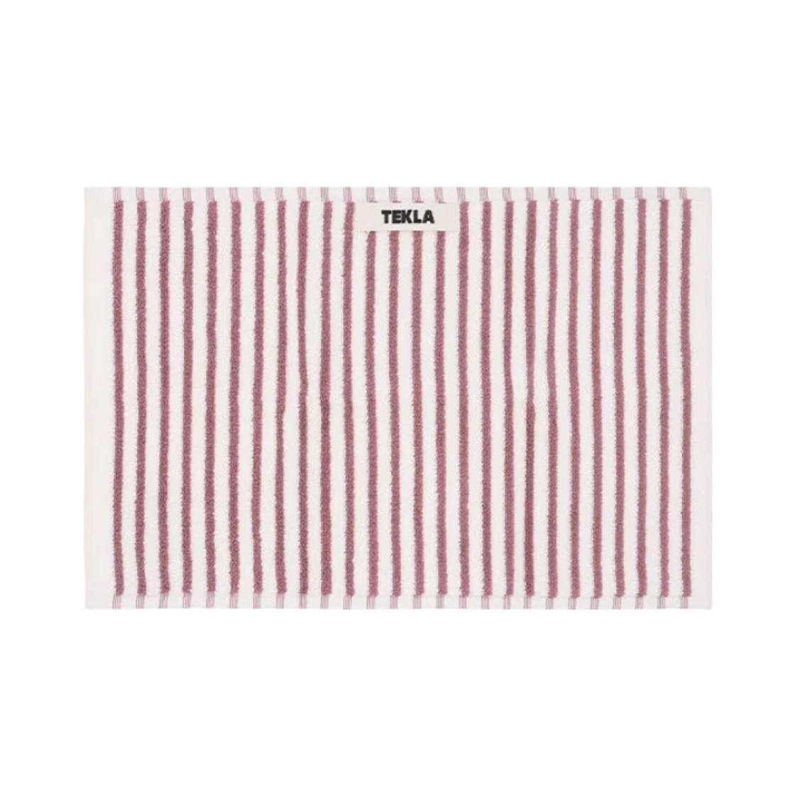 테클라 테리 타월 쉐이디드 핑크 스트라이프(Tekla Terry Towel Shaded Pink Stripes)
