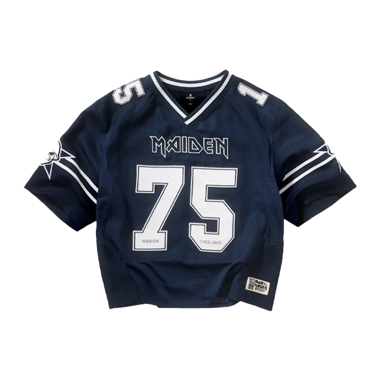 리프레젠트 x 아이언 메이든 기념 저지 미드 블루 - 25FW(Represent x Iron Maiden Anniversary Jersey Mid Blue - 25FW)