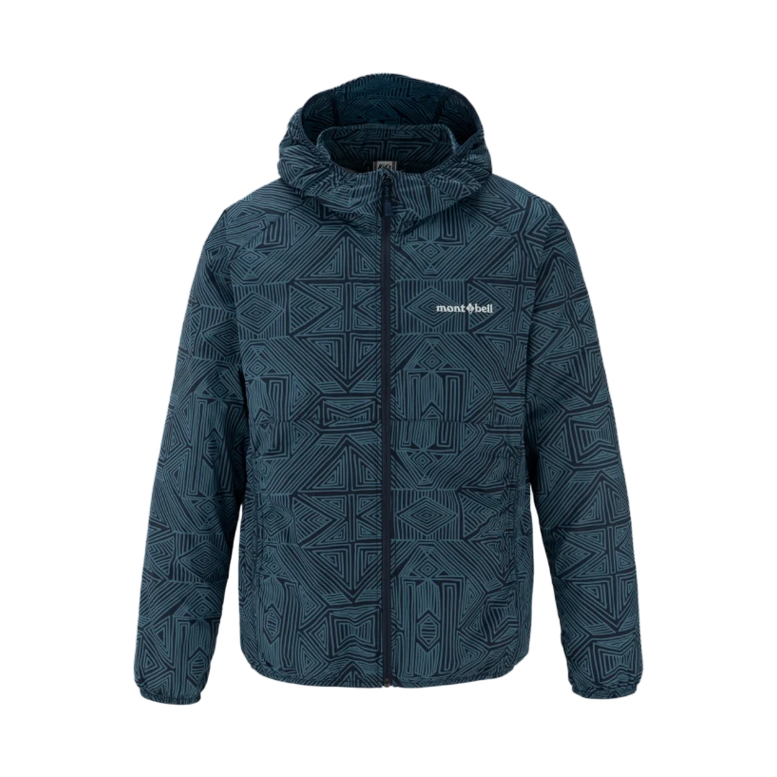 1103358 (Kids) Montbell Wind Blast Print Hooded Jacket #11