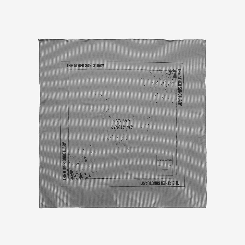 디아더생츄어리 오리진 메쉬 반다나 그레이(THE ATHER SANCTUARY Origin Mesh Bandana Gray) - 2