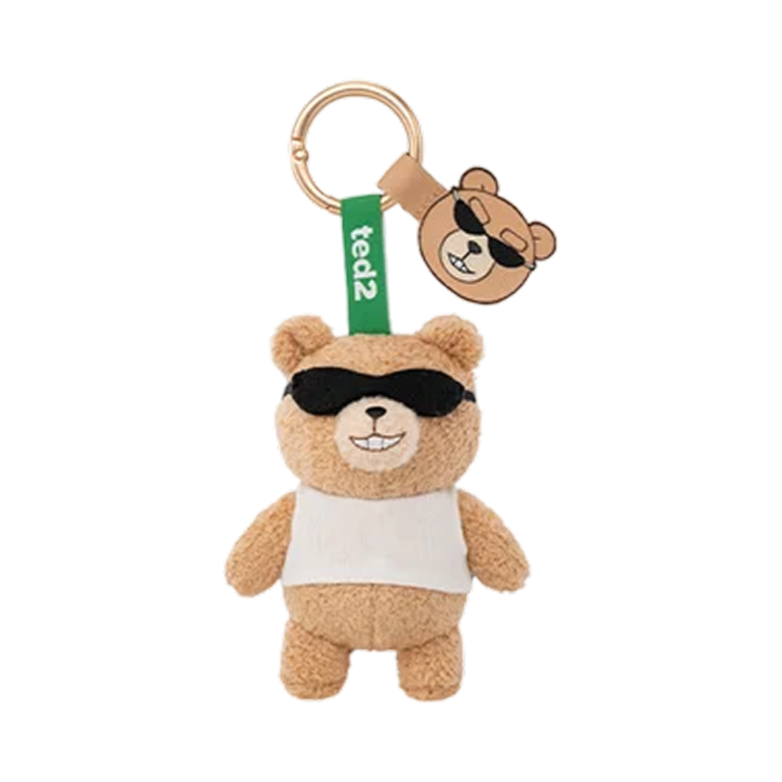 - Pop Mart Baby Ted Series Ted 2 Baby Ted Action Plush Pendant Cool Ted (Opened Case)
