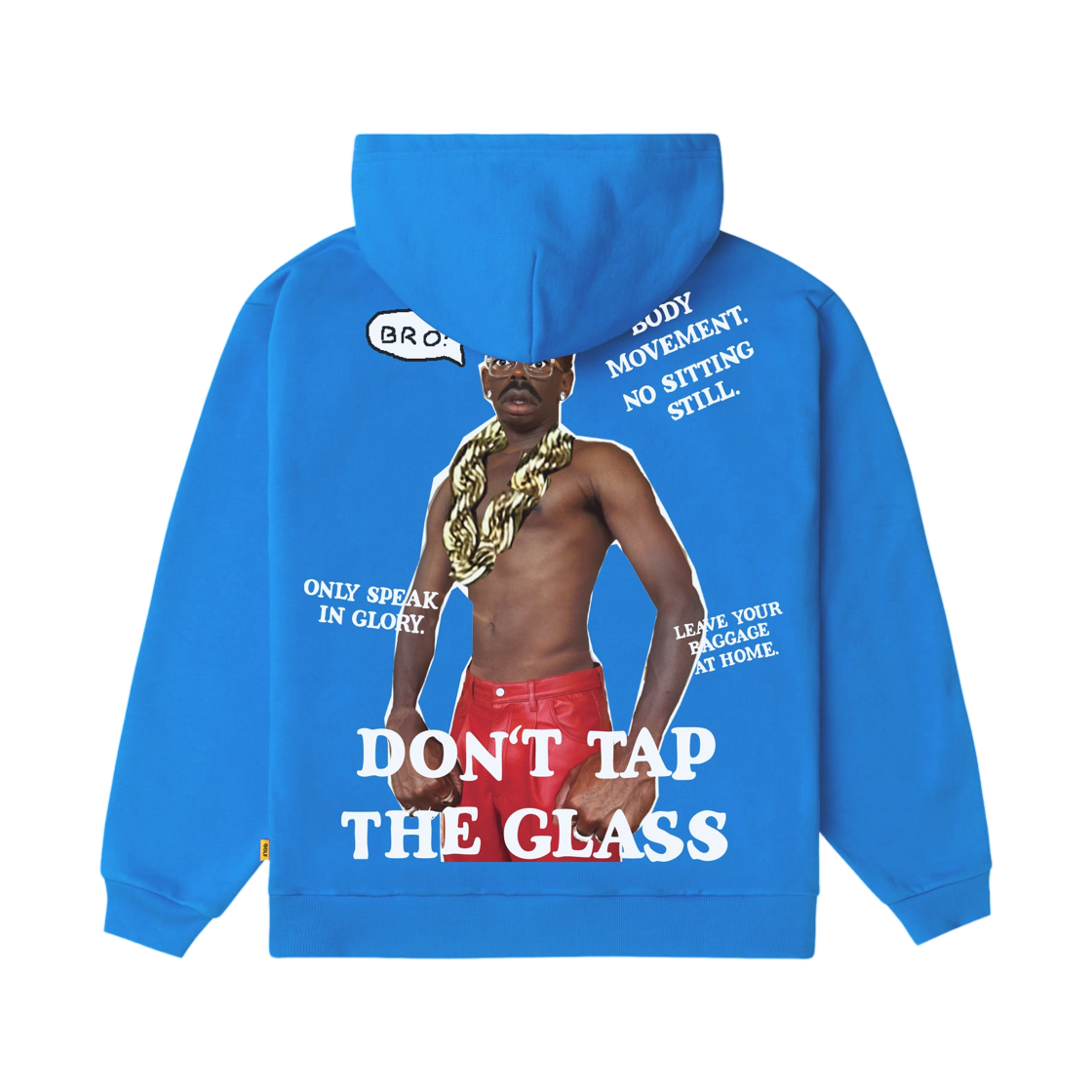 골프왕 돈 탭 더 글라스 글라스 후드 블루(Golf Wang Don't Tap The Glass Glass Hoodie Blue)