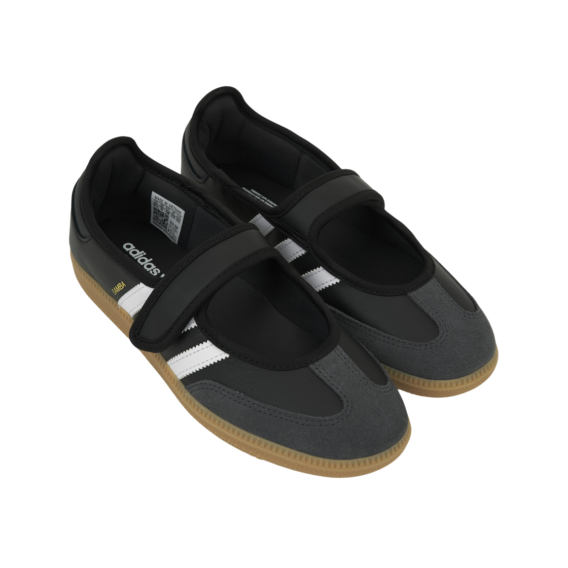 (W) 아디다스 삼바 제인 코어 블랙 카본((W) Adidas Samba Jane Core Black Carbon) - 4