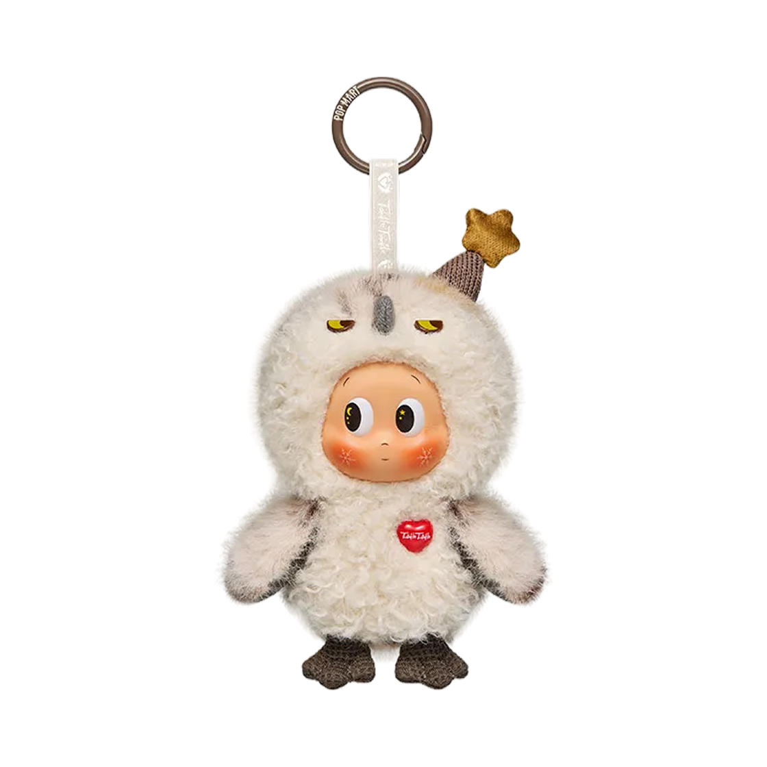 - Pop Mart Dear Birds Series Plush Pendant Walking In Snow (Opened Case)