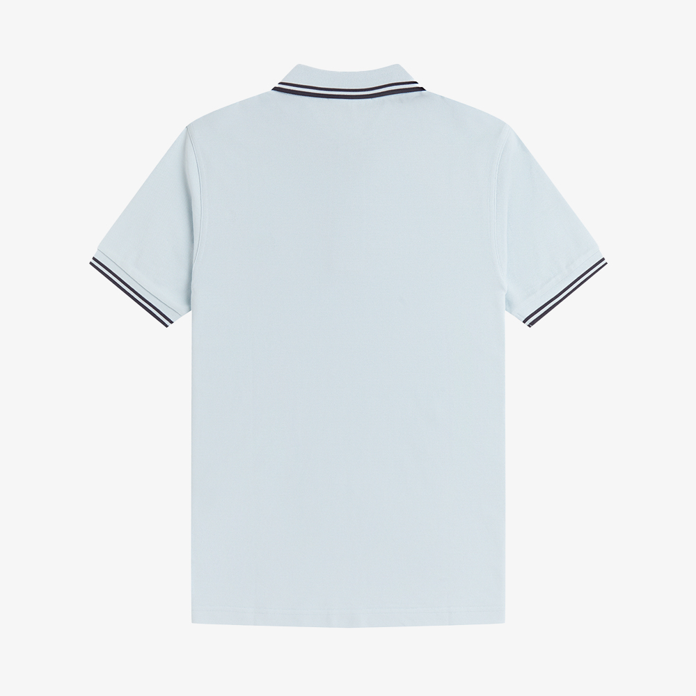 프레드페리 M3600 트윈 팁 프레드페리 셔츠 라이트아이스 앵커그레이(Fred Perry M3600 Twin Tipped Fred Perry Shirt Light Ice Anchor Grey) - 5