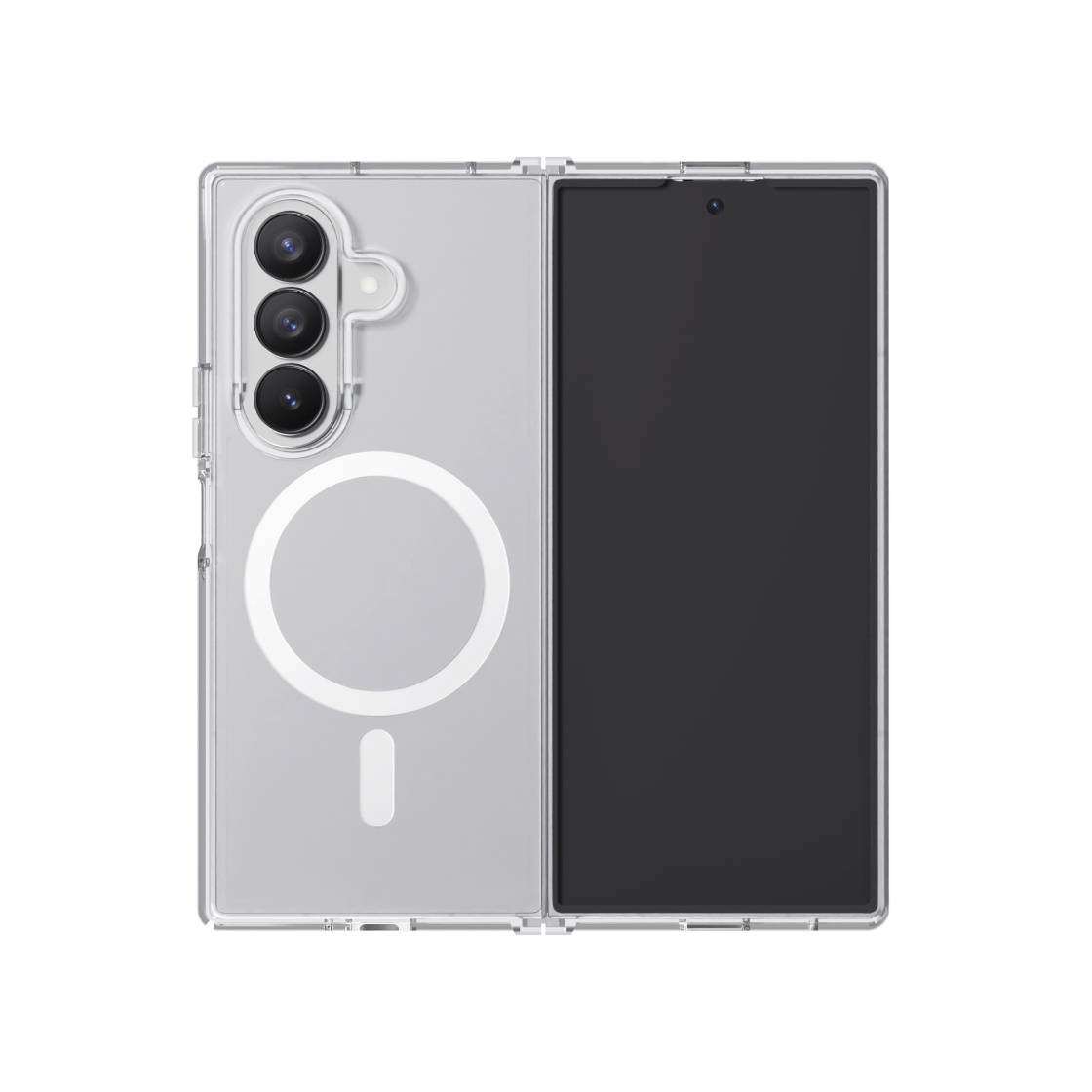 에스엘비에스 모노라인 클리어 마그넷 케이스 for Galaxy Z Fold7 Fold8 Ultra(SLBS Monoline Clear Magnet Case for Fold7 Fold8 Ultra) - 3