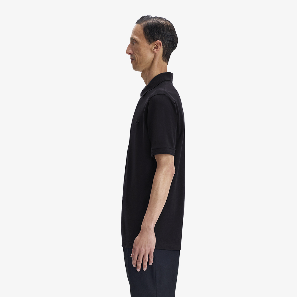 프레드페리 M12 트윈 팁 프레드페리 셔츠 블랙 블랙(Fred Perry M12 Twin Tipped Fred Perry Shirt Black Black) - 3