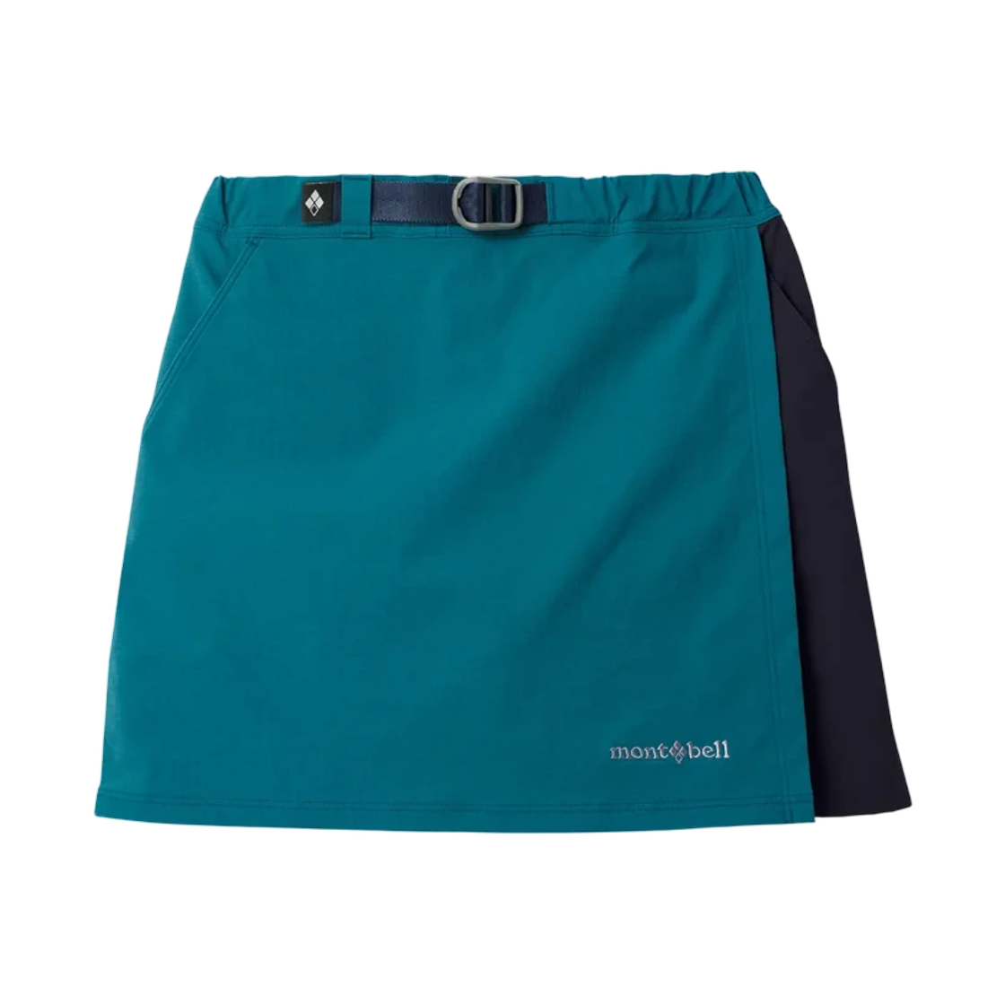 1105728 (Kids) Montbell Light O.D. Wrap Shorts Blue Green