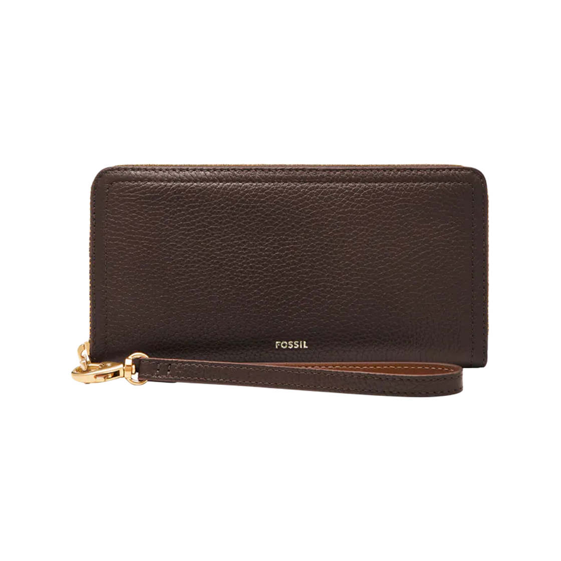 파슬 로건 레더 RFID 집 어라운드 클러치 월렛 밍크(Fossil Logan Leather RFID Zip Around Clutch Wallet Mink)