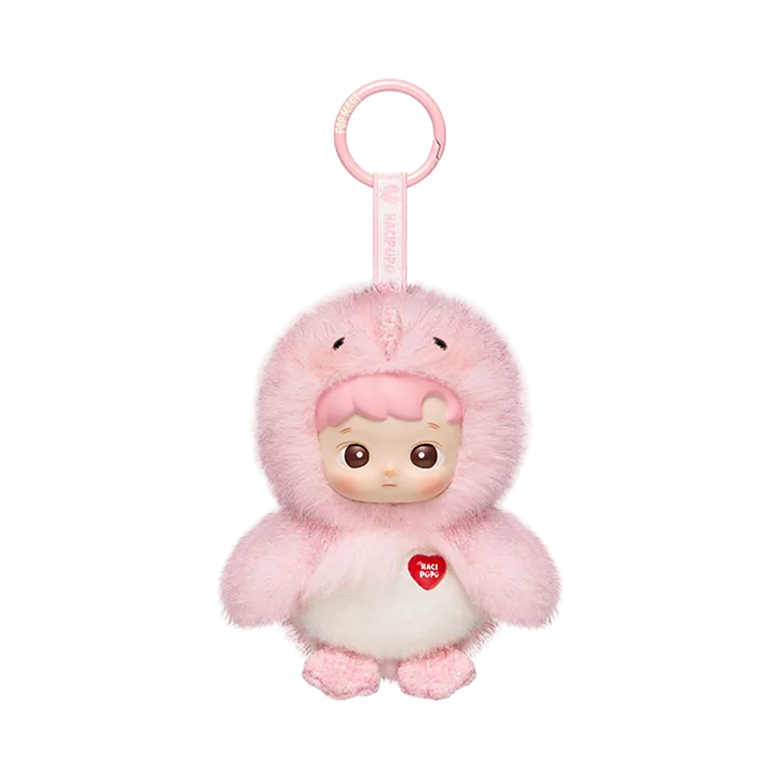 - Pop Mart Dear Birds Series Plush Pendant Make Me Blush (Opened Case)