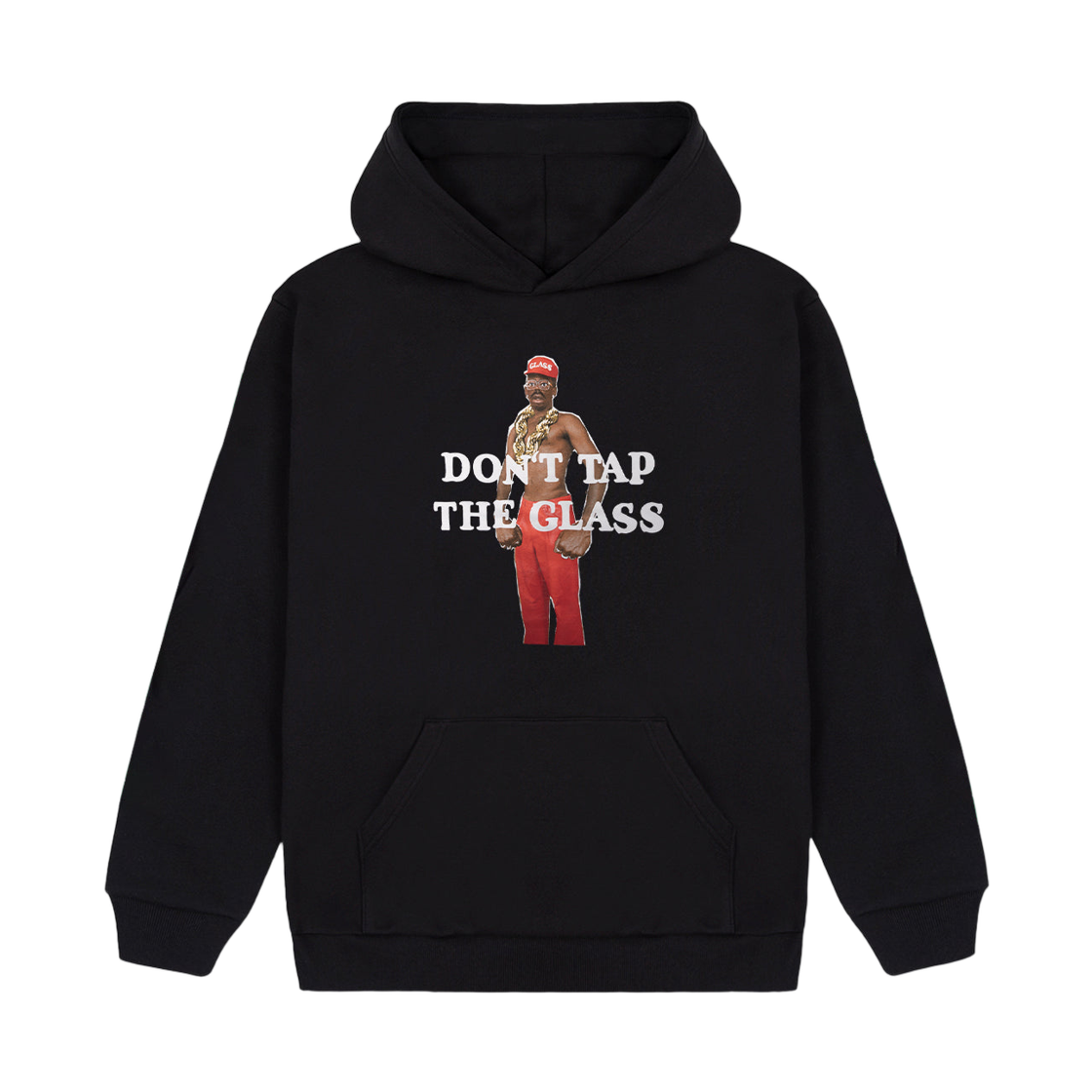 골프왕 돈 탭 더 글라스 글라스 후드 블랙(Golf Wang Don't Tap The Glass Glass Hoodie Black)