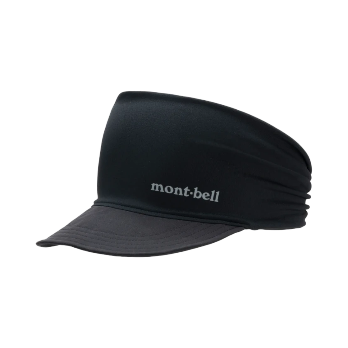 1119147 Montbell Trail Headband with Visor Black