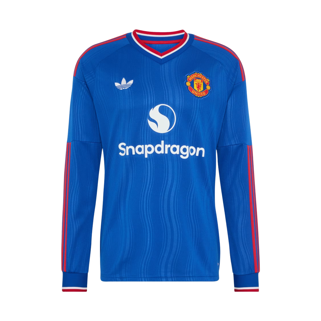 KB5555 Adidas Manchester United 2026/27 Away Long Sleeve Jersey Royal Blue - KR Sizing (Non Marking Ver.)