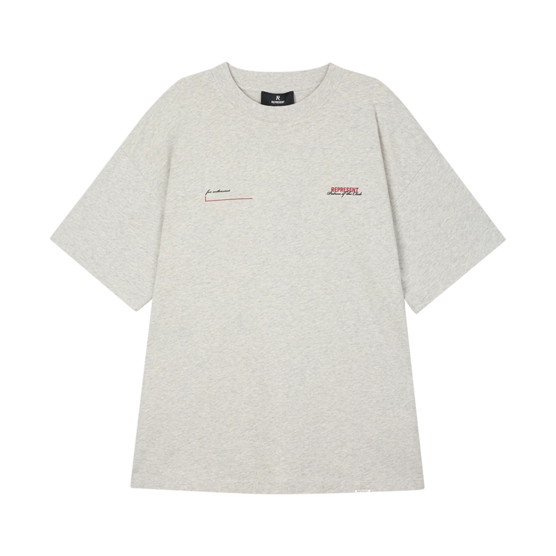 리프레젠트 페트론 오브 더 클럽 티셔츠 크림 말 - 26SS(Represent Patron Of The Club T-Shirt Cream Marl - 26SS)