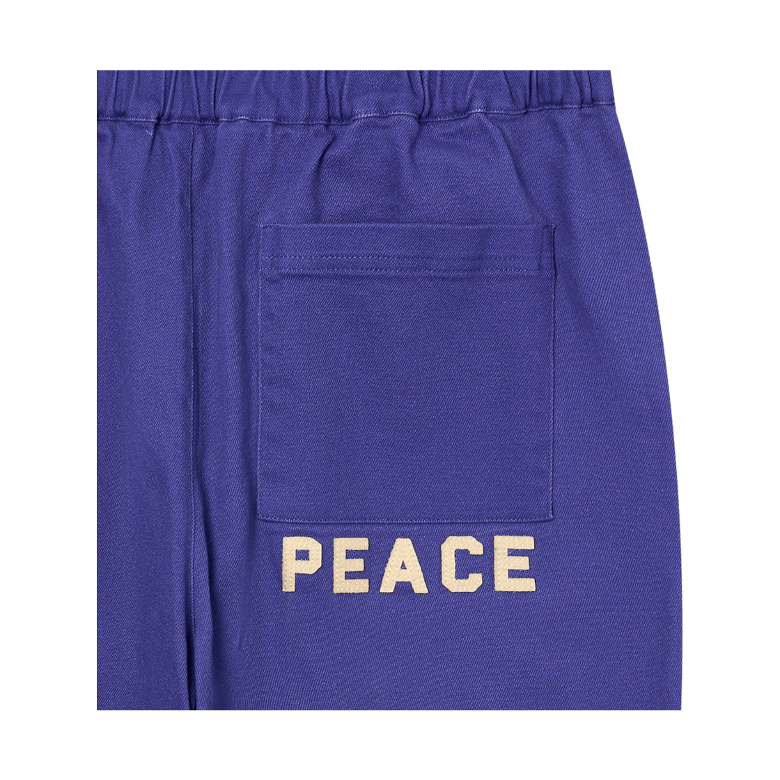 아모우 피스 세미 플레어 치노 팬츠 블루(AMOU Peace Semi Flare Chino Pants Blue) - 3