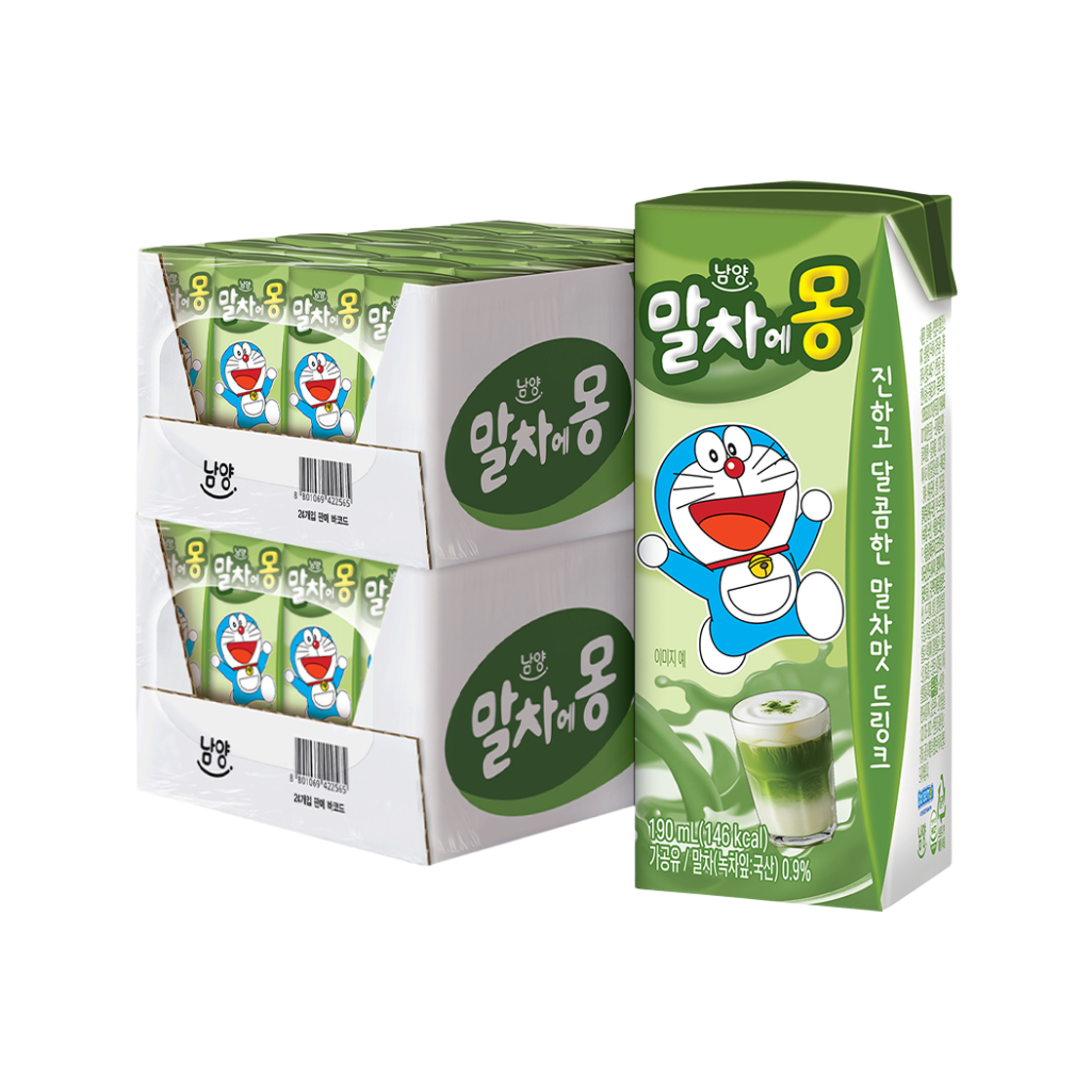 남양 말차에몽 190ml 48팩(Namyang Matcha-emong 190ml (48 Packs))
