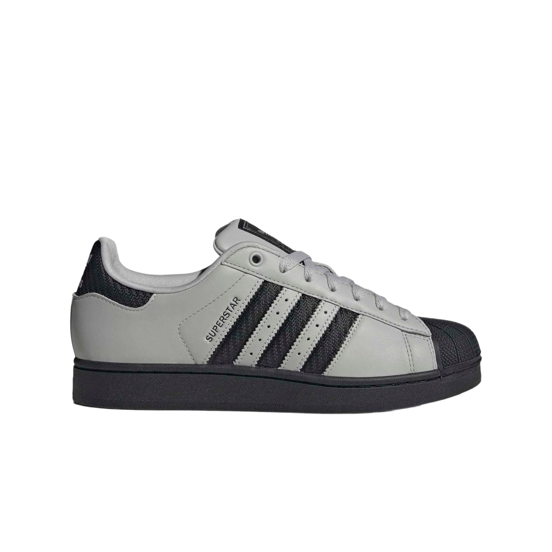 JQ3183 Adidas Superstar II Grey Core Black