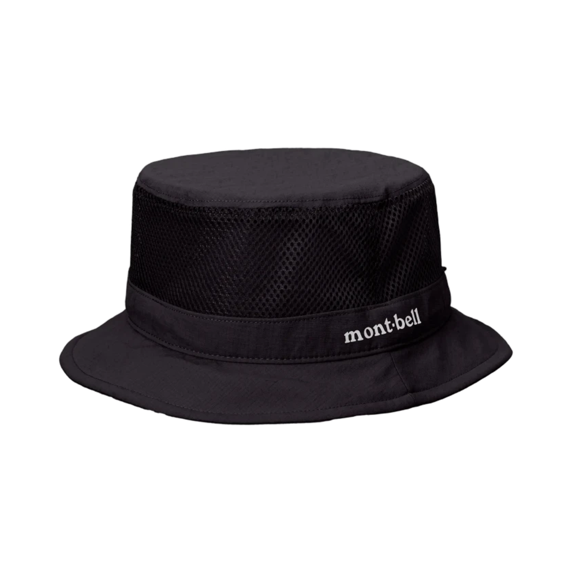 1119143 Montbell Stretch O.D. Mesh Short Brim Hat Black