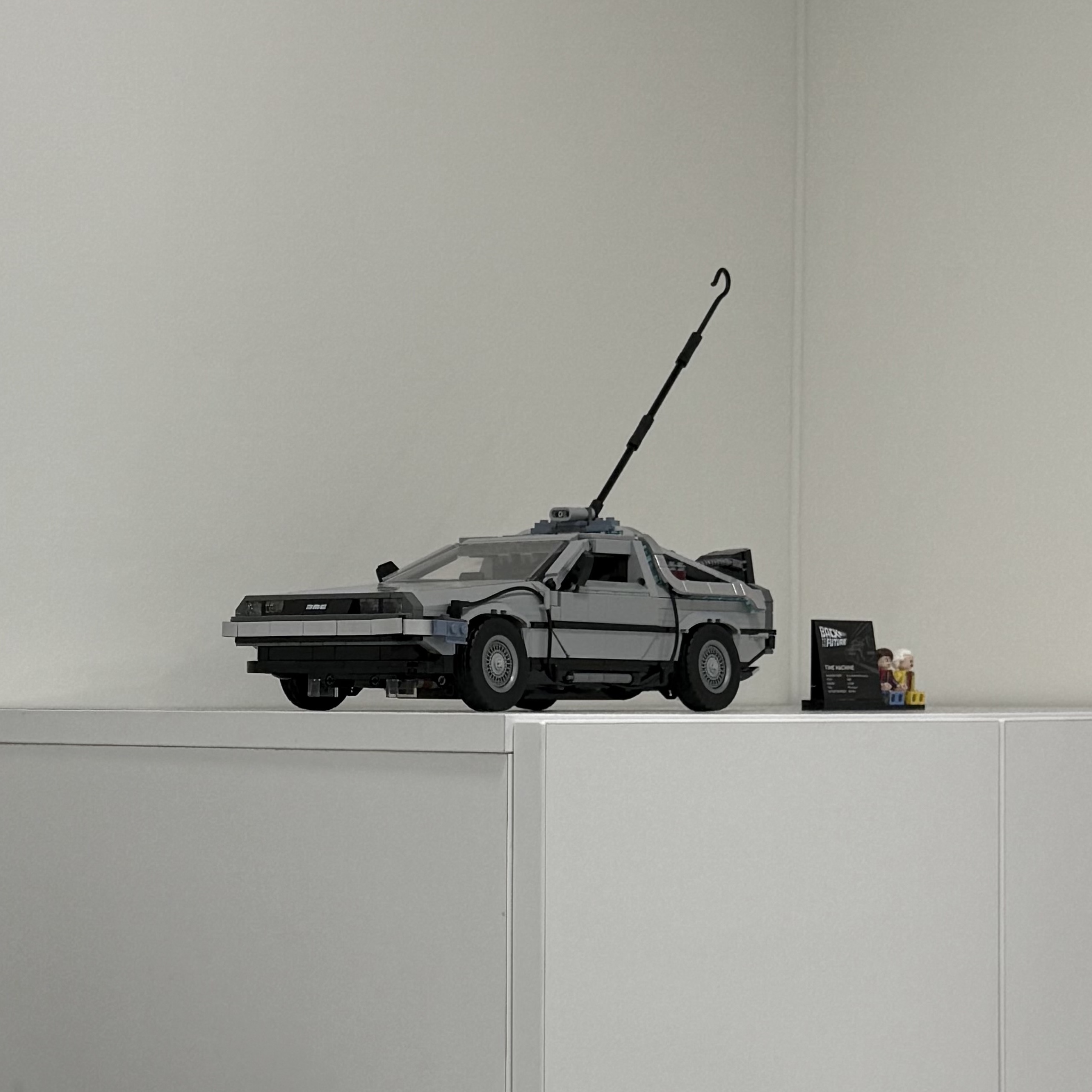 Lego Back To The Future Time Machine 착용 스타일