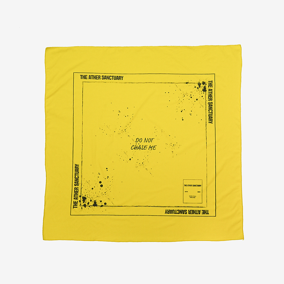 디아더생츄어리 오리진 메쉬 반다나 옐로우(THE ATHER SANCTUARY Origin Mesh Bandana Yellow) - 2