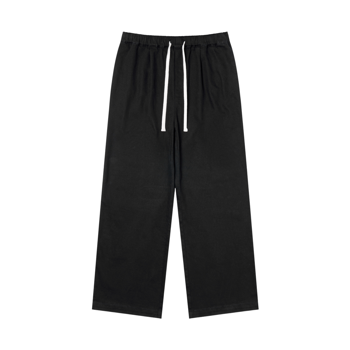 아모우 피스 세미 플레어 치노 팬츠 블랙(AMOU Peace Semi Flare Chino Pants Black) - 2