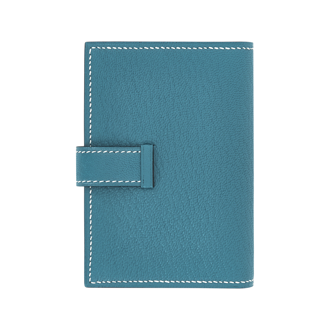 에르메스 베안 미니 월렛 미조레 고트스킨 & 팔라듐 하드웨어 뉴 블루 진(Hermes Bearn Mini Wallet Mysore Goatskin & Palladium New Bleu Jean) - 2