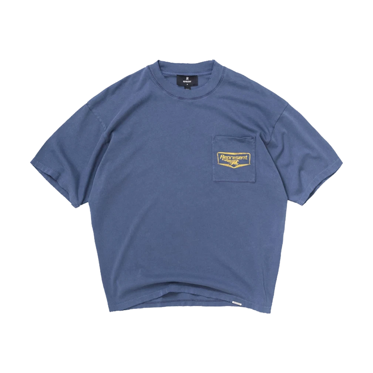 리프레젠트 낫띵 패스터 티셔츠 인디고 - 26SS(Represent Nothing Faster T-Shirt Indigo - 26SS)
