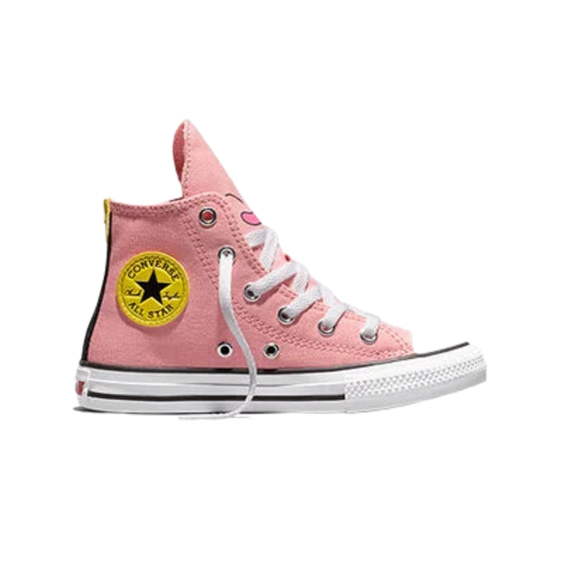 컨버스 x 드래곤 볼 Z 척 테일러 올 스타 마인 부우 쿼츠 핑크 블랙 사이버 옐로우(Converse x Dragon Ball Z Chuck Taylor All Star Majin Buu Quartz Pink Black Cyber Yellow) - 1