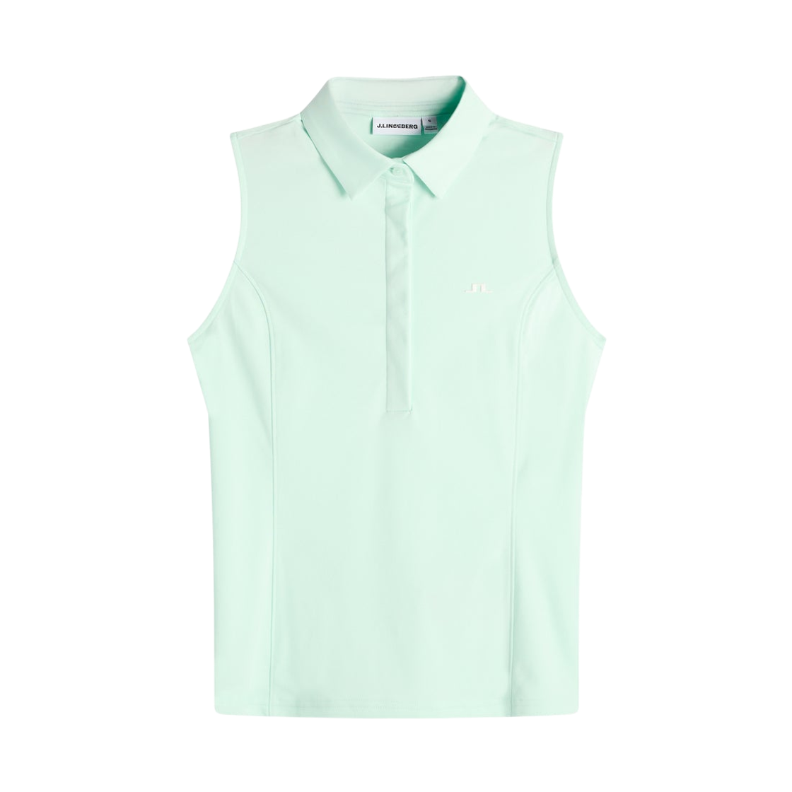 (W) 제이린드버그 데나 슬리브리스 폴로 베이((W) J.Lindeberg Dena Sleeveless Polo Bay)
