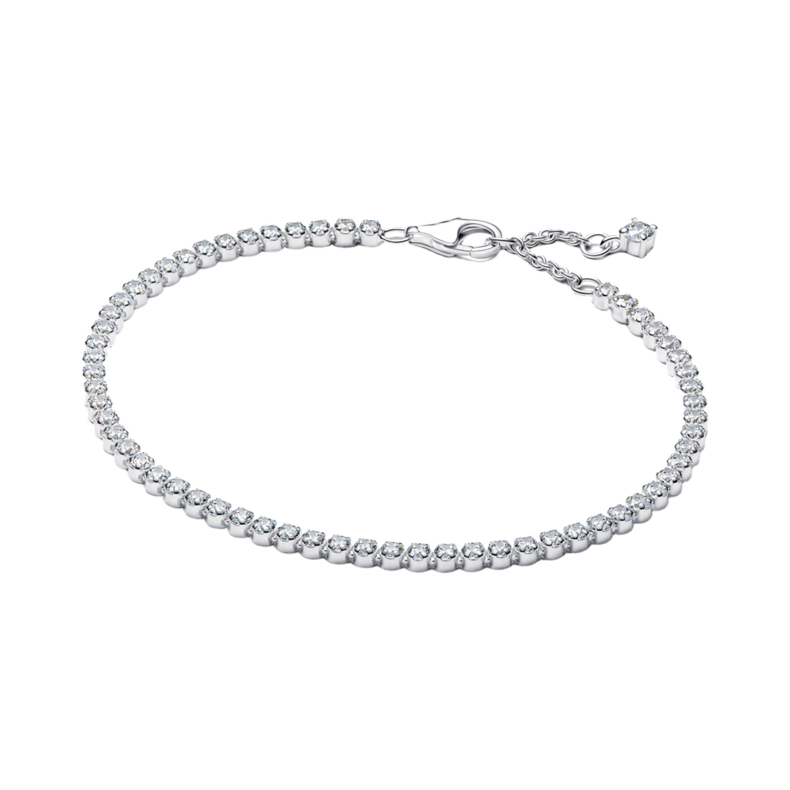 593927C01 (W) Pandora Sparkling Tennis Bracelet Sterling Silver Cubic Zirconia
