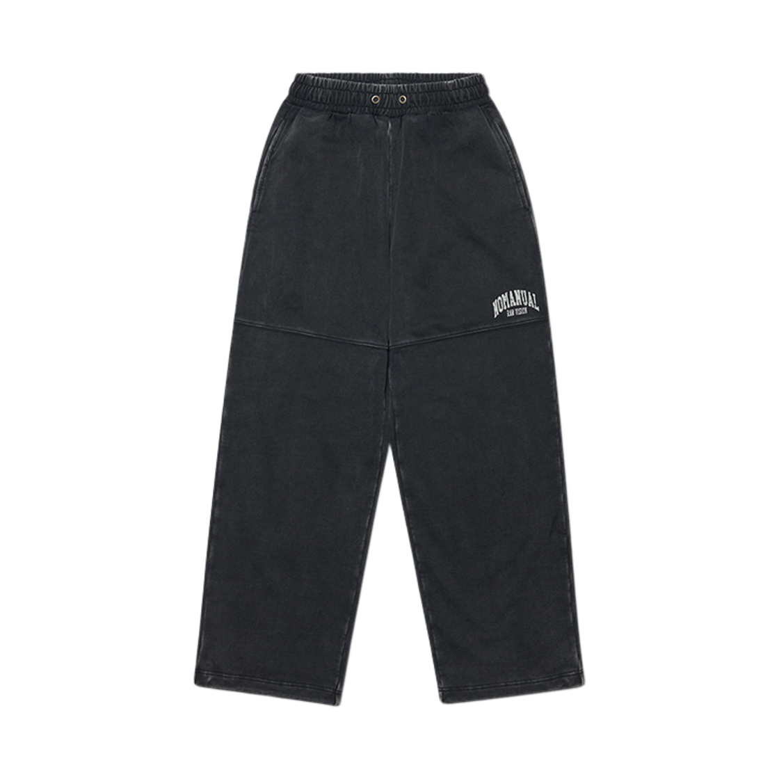 NMWF52TP03WBK NOMANUAL C.A Vintage Sweatpants Washed Black