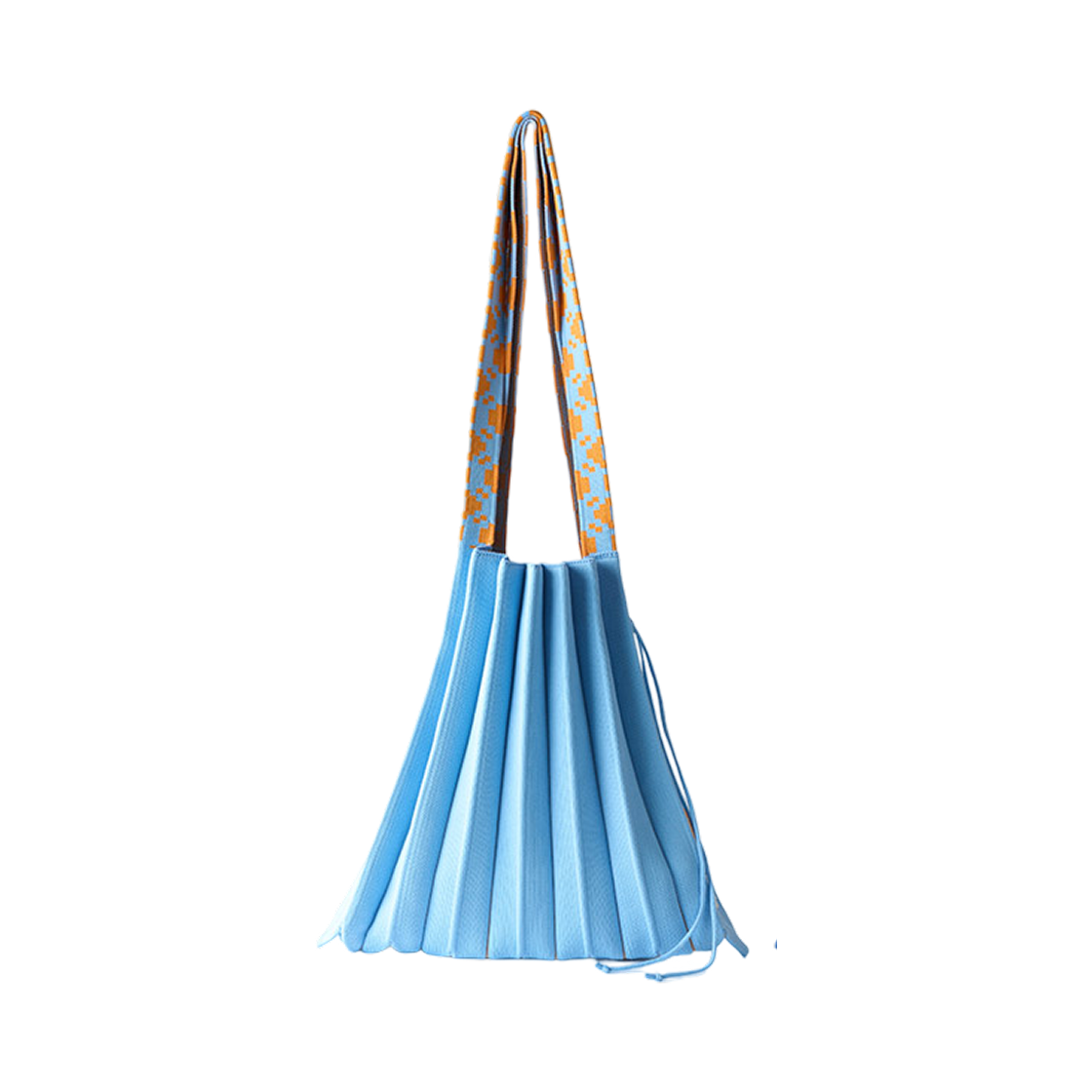 뮷즈 x 조셉앤스테이시 이순신 전시 플리츠 가방 M 스카이 블루(MU:DS x Joseph & Stacey Admiral Yi Sun-sin Exhibition Pleats Bag M Sky Blue)