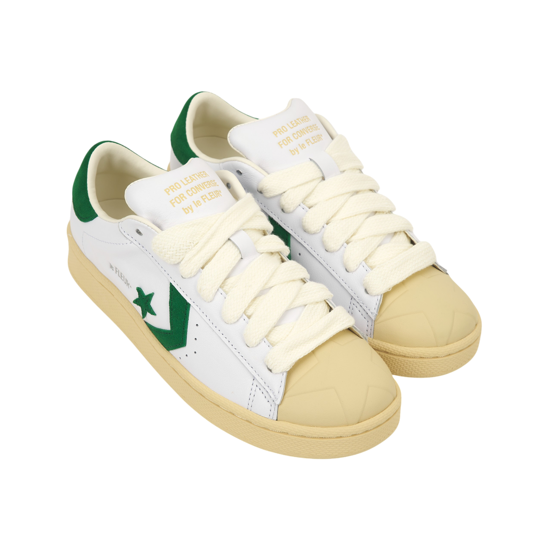 컨버스 x 골프 르 플레르 1908 프로 레더 화이트 아마존(Converse x Golf Le Fleur 1908 Pro Leather White Amazon) - 4