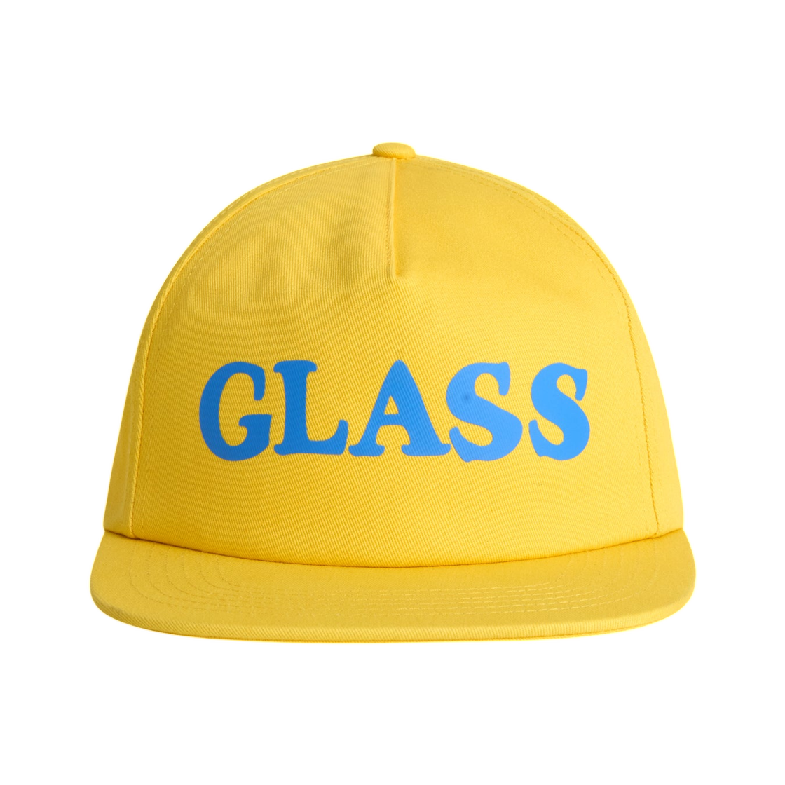 골프왕 돈 탭 더 글라스 글라스 로고 햇 옐로우(Golf Wang Don't Tap The Glass Glass Logo Hat Yellow)