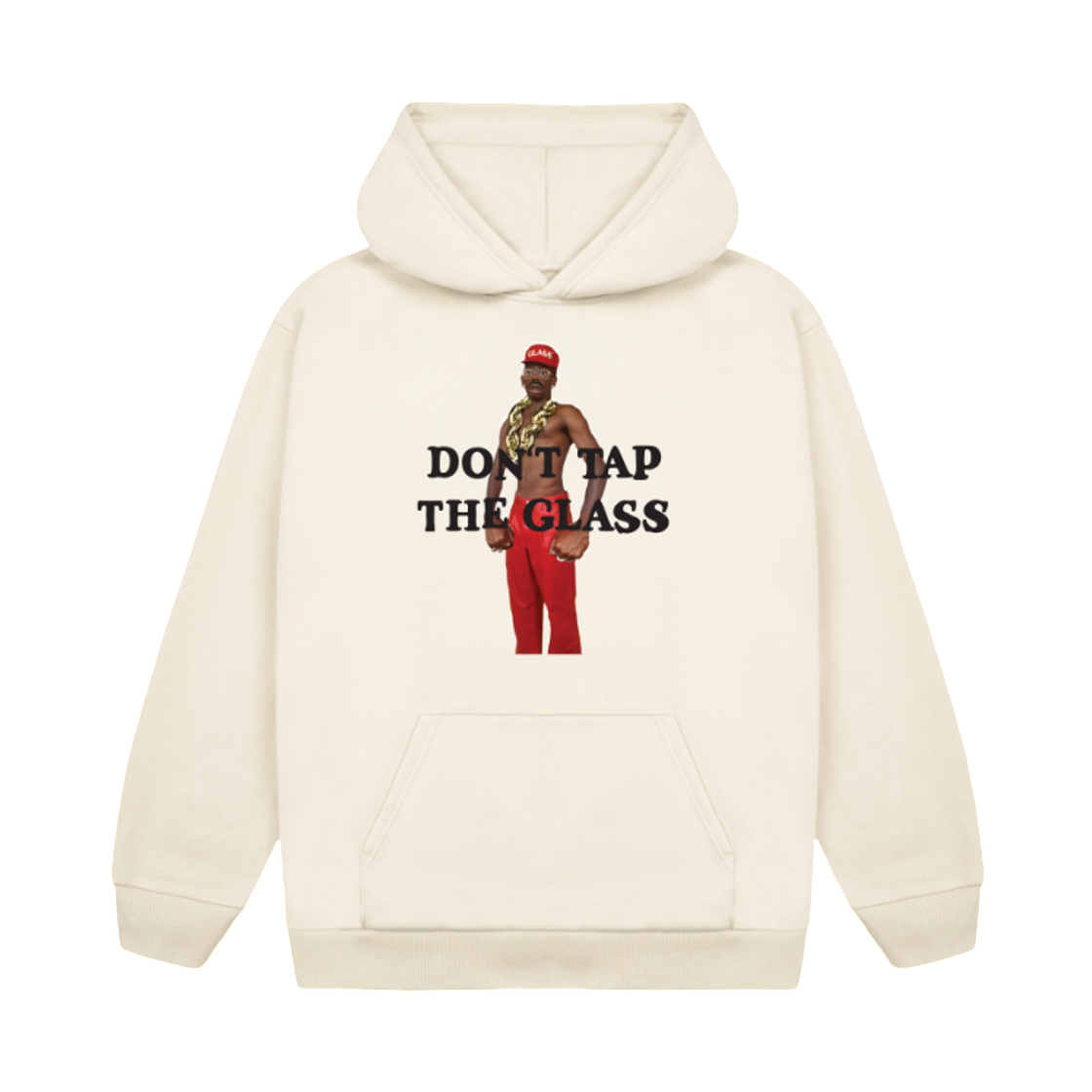 골프왕 돈 탭 더 글라스 글라스 후드 크림(Golf Wang Don't Tap The Glass Glass Hoodie Cream)