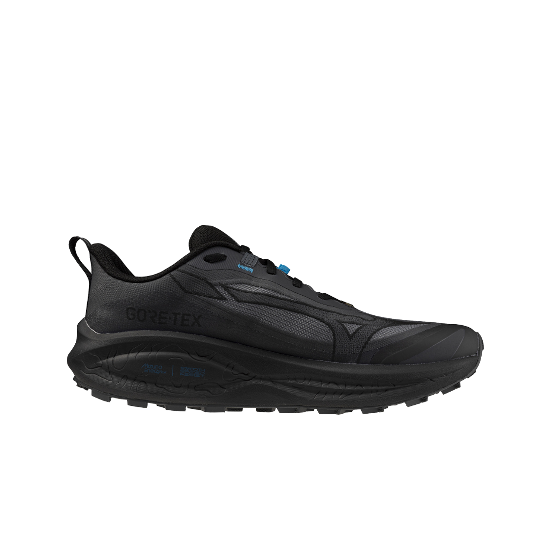 미즈노 네오 다이치 10 고어텍스 와이드 블랙 오이스터 블랙 블루 주얼 - 26FW(Mizuno Neo Daichi 10 GTX Wide Black Oyster Black Blue Jewel - 26FW) - 5