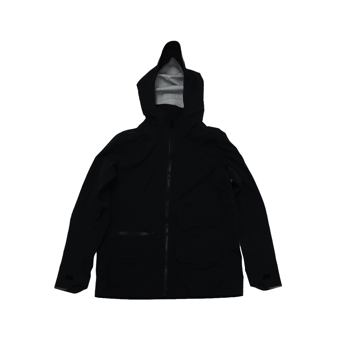 ITCD6BQDFRBE Canada Goose 5612L Pacific Rain Long Jacket Black