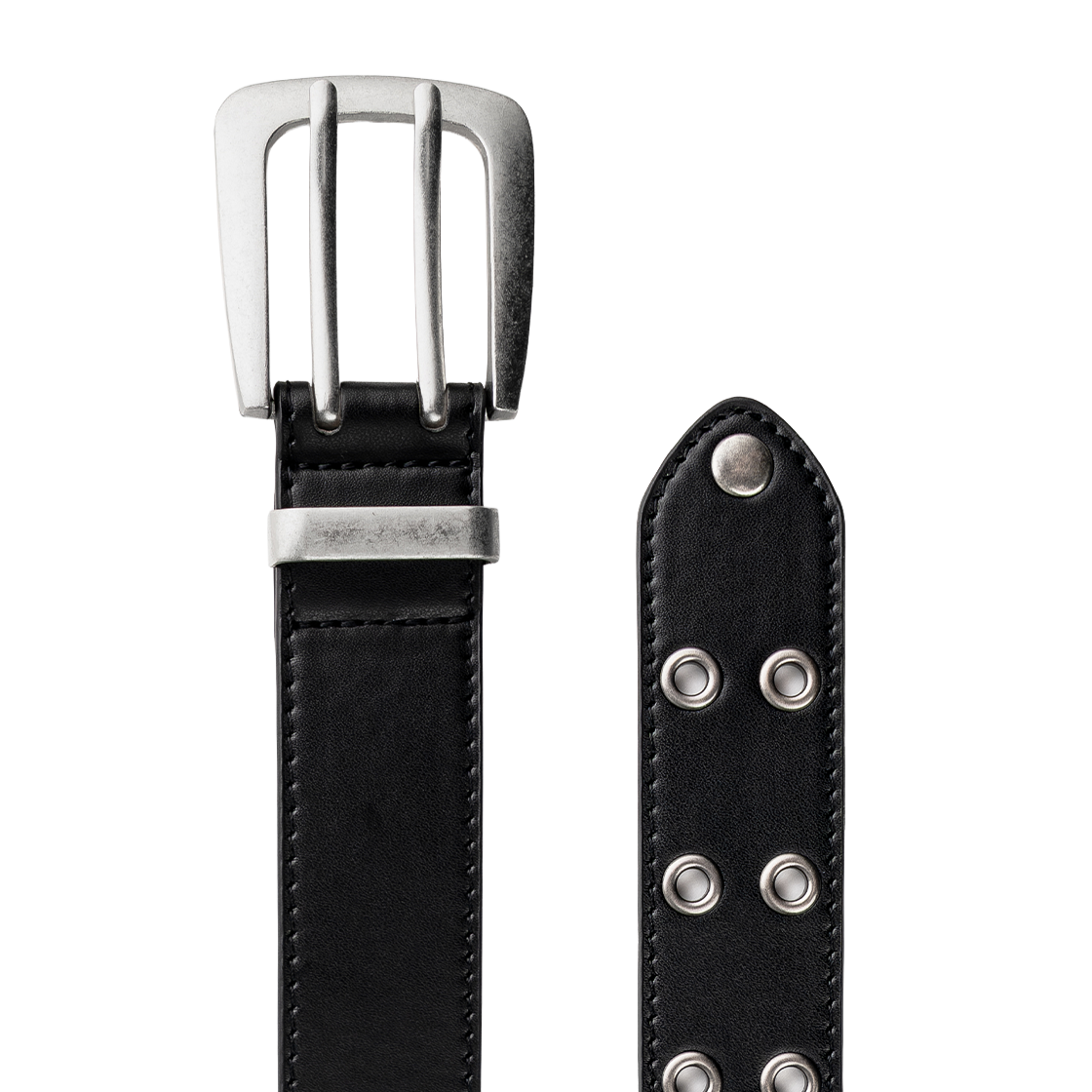 누아트스튜디오 볼드 더블 아일렛 웨스턴 벨트(NUARTSTUDIO Bold Double Eyelet Western Belt) - 3