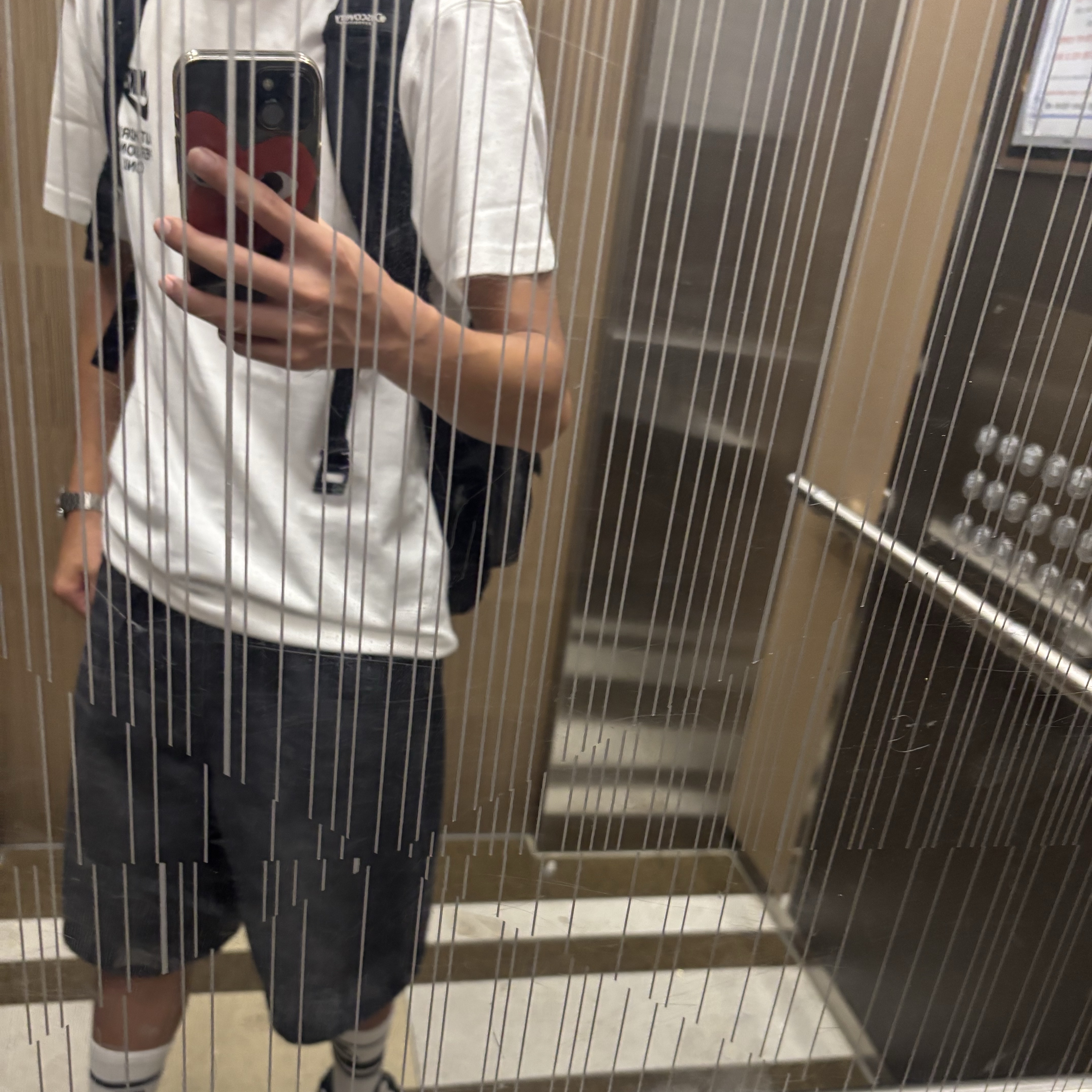 Nike NSW Authorized Personnel T-Shirt White - Asia 착용 스타일