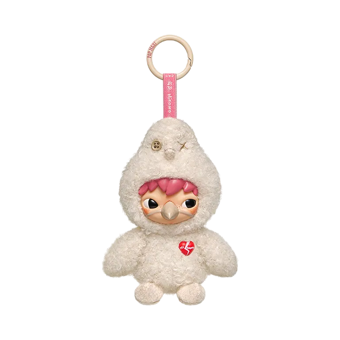 팝마트 디어 버드 시리즈 인형 키링 모어 댄 워드 (개봉 박스)(Pop Mart Dear Birds Series Plush Pendant More Than Words (Opened Case)) - 1