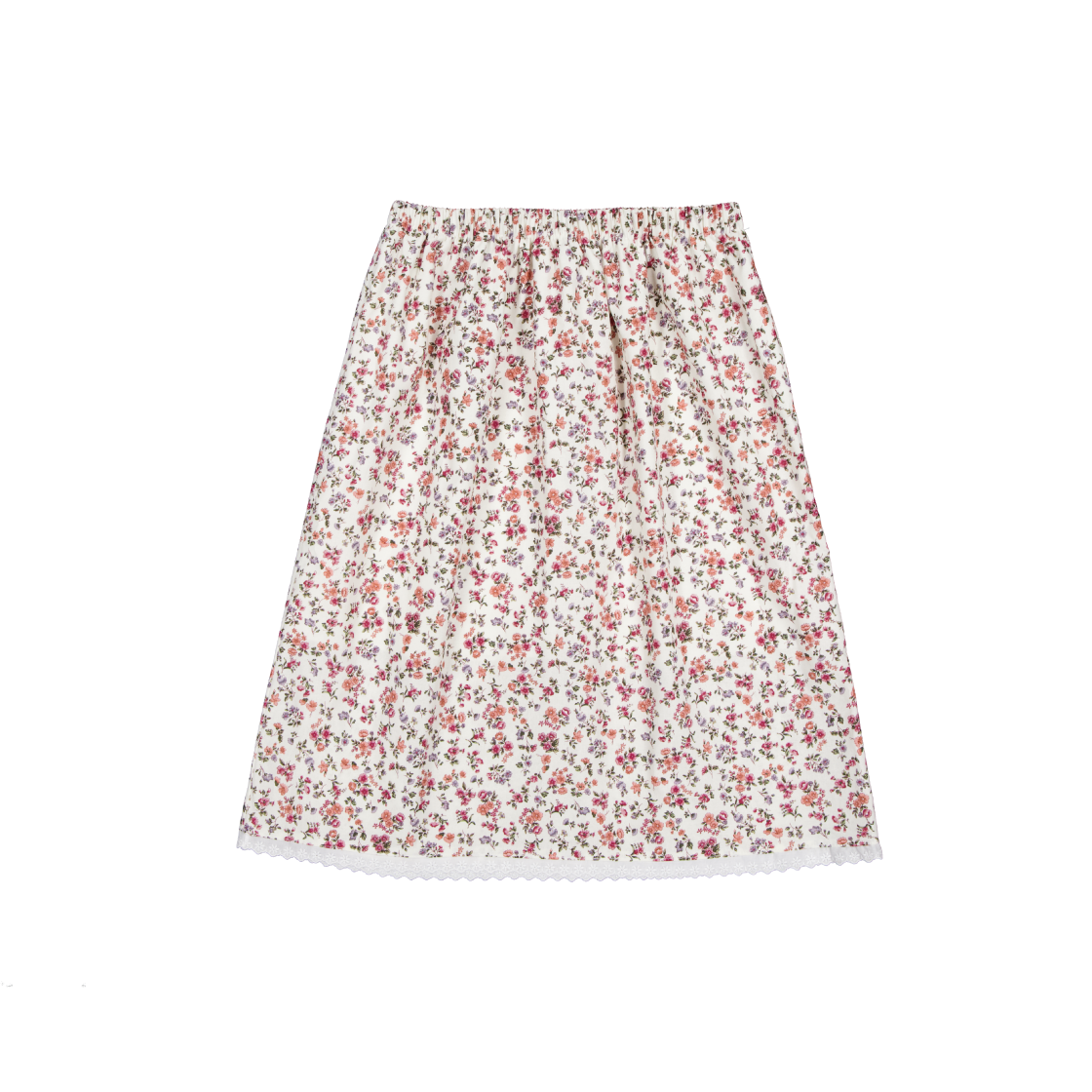 쿠키시 가든 밴딩 미디 스커트(Kookeesee Garden Banding Midi Skirt)