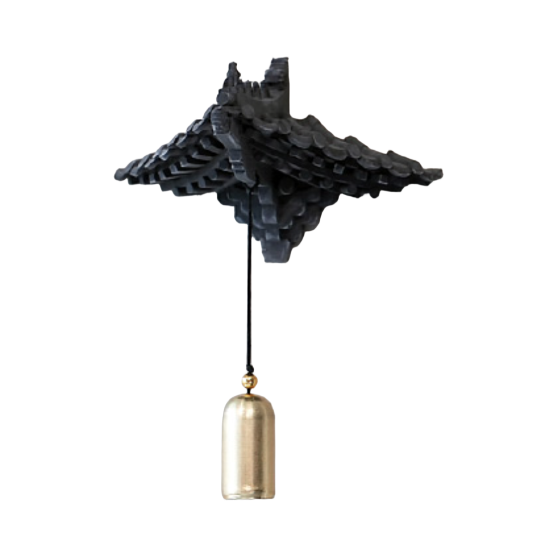 뮷즈 처마와 잡상 풍경 차콜(MU:DS Eaves and Japsang Wind Chime Charcoal)