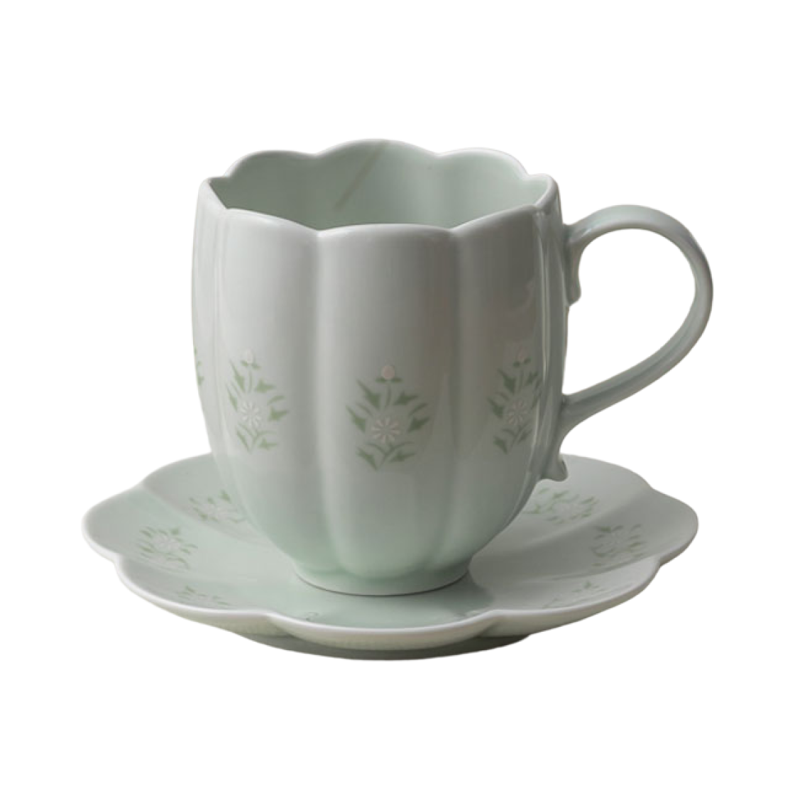 뮷즈 청자 잔 & 잔받침(MU:DS Celadon Cup & Saucer) - 1