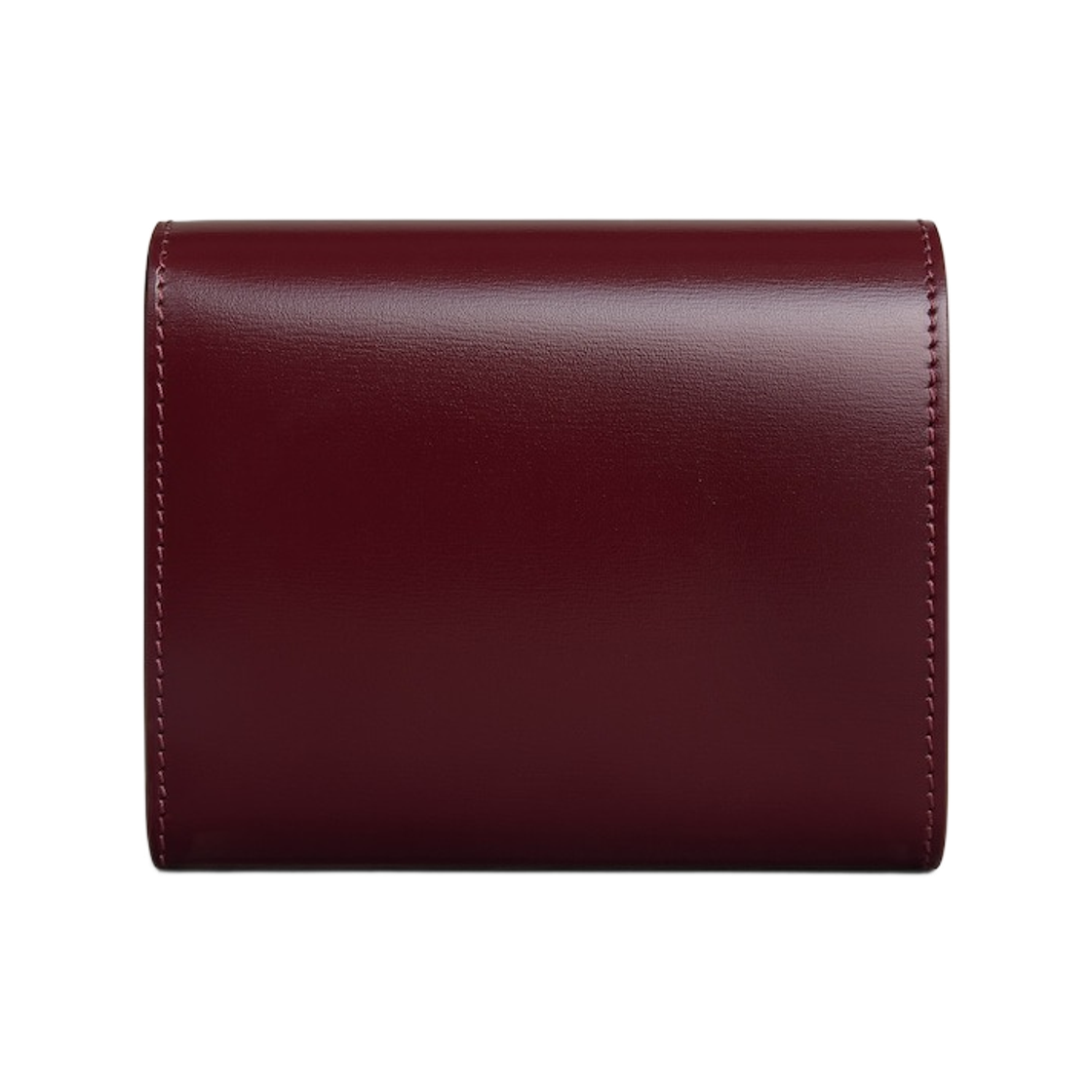 셀린느 스몰 플랩 월렛 트리옹프 샤이니 카프스킨 시라(Celine Small Flap Wallet Triomphe in Shiny Calfskin Syrah) - 3