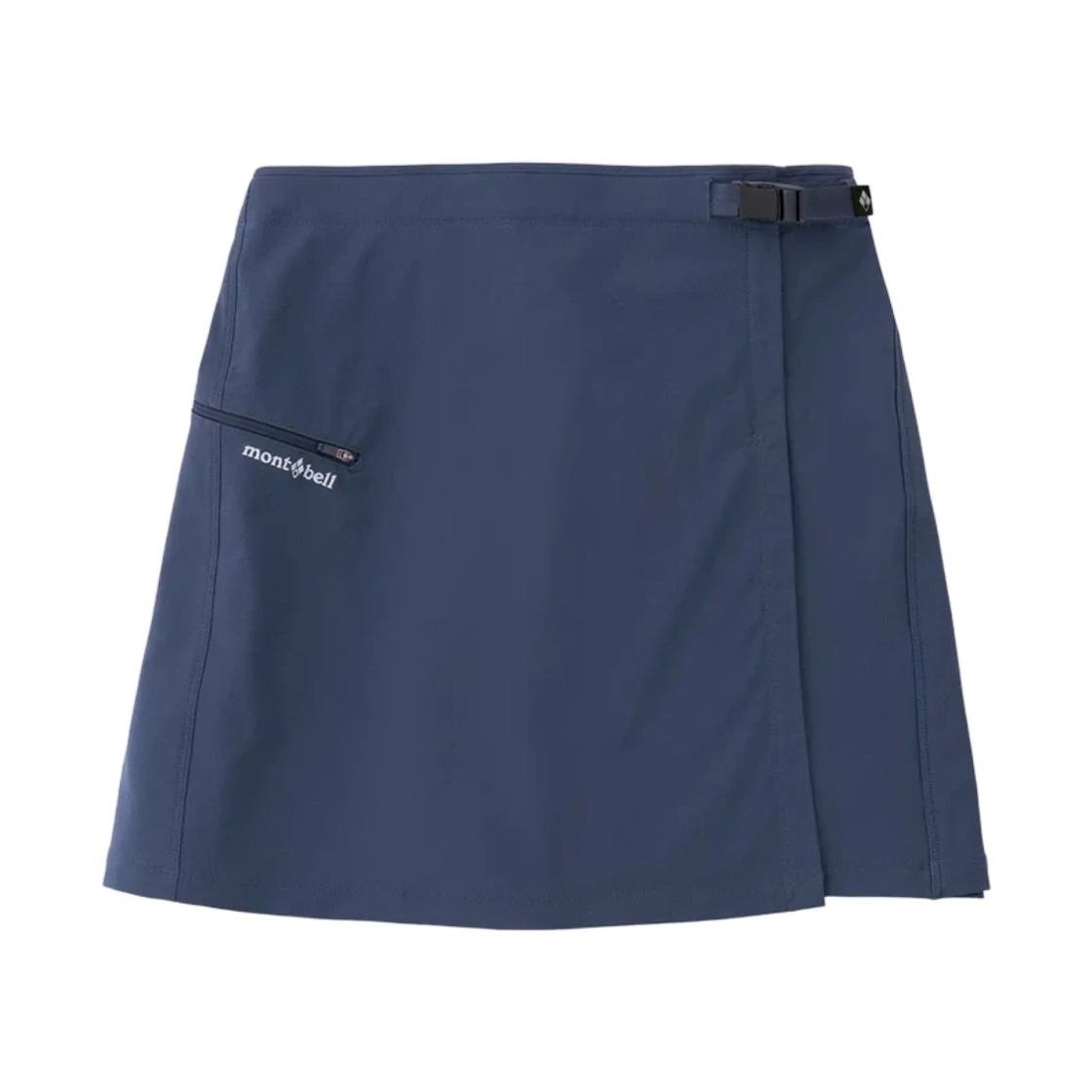 1105760 (W) Montbell O.D. Thermal Wrap Shorts Long Blue Green