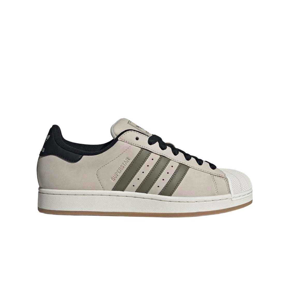 JI0138 Adidas Superstar II Beige Olive Strata